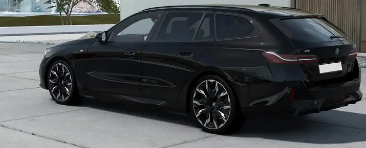 BMW i5 chauffeur UK executive electric saloon for private travel