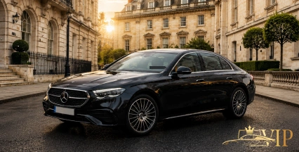 Mercedes-Benz E-Class chauffeur vehicle