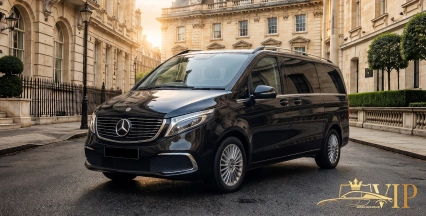 Mercedes EQV chauffeur vehicle